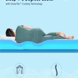The Sleep Company SmartGrid Double Size Bed Back Pain Relief Orthopedic SnowTec Mattress - 5 inches image 5