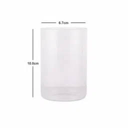 ROXX Transparent Glass Drinking Glasses (300 ml) - Set of 6 image 4