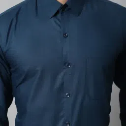 Jainish Teal Regular Fit Shirt image 4