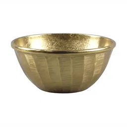 Hind Decor Textured Round Decorative Bowl-image-15