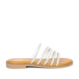 ViviBlu Women's Musturd Slide Sandals image 2