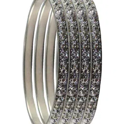 Vidhya Kangan Set Of 4 Stones Studded Bangles image 2
