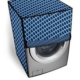 The Furnishing Tree Blue Plastic Washing Machine Cover-picture-48