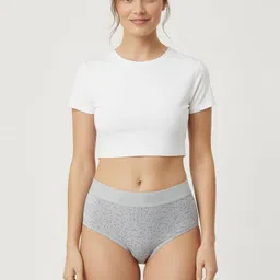 FiveFlag Pack of 3 Printed Mid-Rise Hipster Briefs image 2