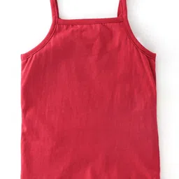 Babyhug 100% Cotton Knit Sleeveless Slips Floral Print Pack of 3 - Multicolour image 5