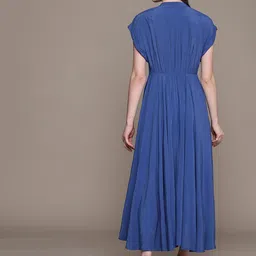 Label Ritu Kumar Crepe Maxi Dress image 3