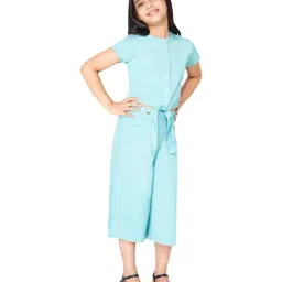Global Desi Girl Mint Blue Regular Fit Top-image-58