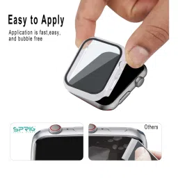 Sprig Edge To Edge Tempered Glass for iWatch Ultra 1 (Pack of 1) image 2