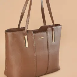 Code by Lifestyle Brown Printed Totes image 2