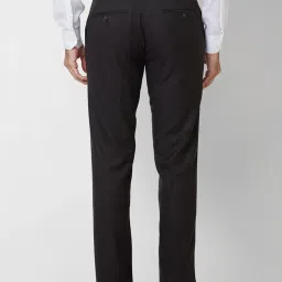 Raymond Black Slim Fit Trousers image 2