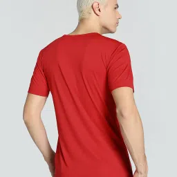 Puma individualRISE Red Slim Fit Printed Football Jersey image 2