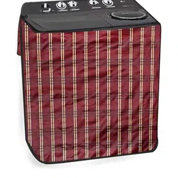 The Furnishing Tree Red PVC Washing Machine Covers-picture-41
