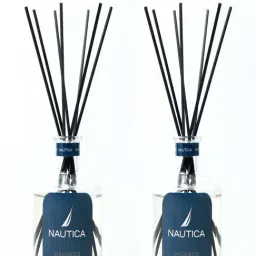 Nautica Nomad Natural Aroma Oil Diffuser Set with 7 Reeds Sandalwood Vanilla -Set of 2-image-58