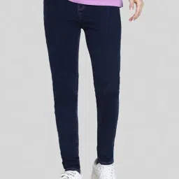 American Eagle Navy Cotton Regular Fit Jeans-picture-39