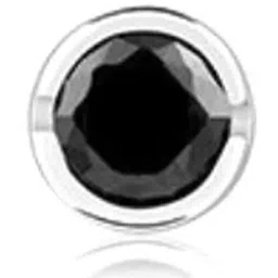 GIVA 925 Silver Midnight Dot Stud Earrings for Him image 4