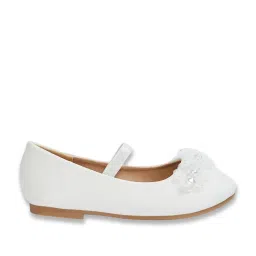 Fame Forever by Lifestyle Girls White Mary Jane Shoes image 2