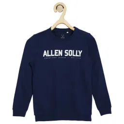 Allen Solly Junior Navy Graphic Print Sweatshirt-picture-10