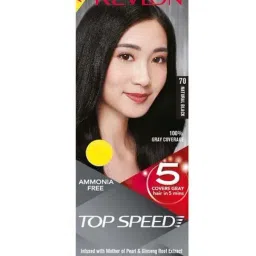 Revlon Top Speed Hair Color Small Pack Dark Brown 65 - 40 gm + 15 ml-picture-18