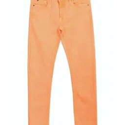 allen solly junior Allen Solly Kids Orange Skinny Fit Jeans-picture-40