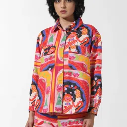 Only Assorted Cotton Printed Shirt image 2