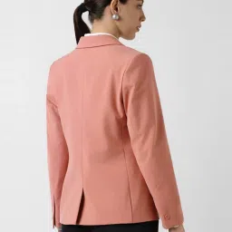 Van Heusen Pink Regular Fit Blazer image 2
