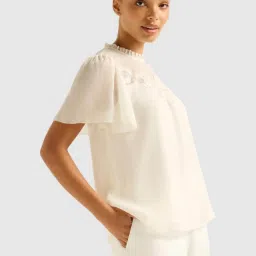 forever new Martha Lace Insert Blouse image 2