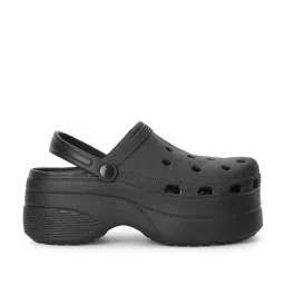 Truffle Collection Women's Black Back Starp Clogs image 2