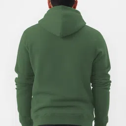 MaverIQ Men Printed Hooded Sweatshirt image 3