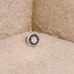 GIVA 925 Silver Black Ice Stud Earrings for Him-picture-20