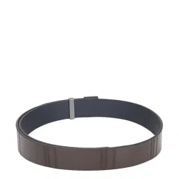 Tommy Hilfiger Barbary Brown Leather Reversible Belt for Men image 3