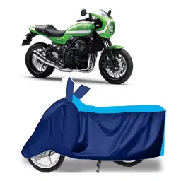 Auto Pearl Two Wheeler Cover for Kawasaki Z900 RS Cafe Racer - Cyan, Blue-picture-29