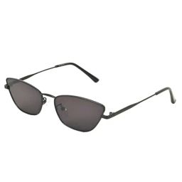 Voyage Black Cat Eye UV Protection Unisex Sunglasses-picture-0