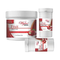 WYLCO Fruit Bleach Cream For Skin Purifying - 300 g image 3