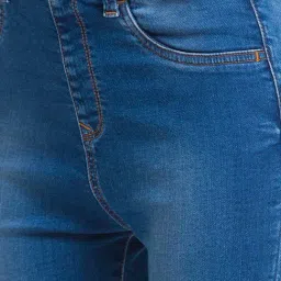 Spykar Blue High Rise Jeans image 5