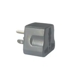 Kundip 3 Pin Universal Conversion Plug (Flat Pin) for USA Black, K-107-picture-29