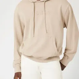 Guess Beige Fashion Regular Fit Sweatshirt image 4