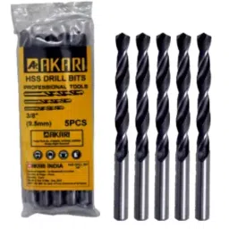 Akari 10 Pcs 2 mm (5/64 inch) HSS Drill Bit Set For Drilling Holes in Plastic, Timber, HDB-11 (Pack of 10) image 1