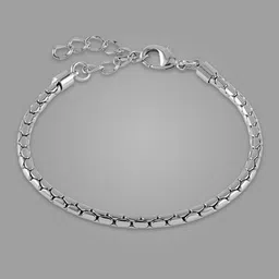 BLACK MAMBA Men Rhodium-Plated Wraparound Bracelet-picture-46
