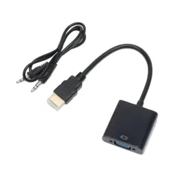 HDMI to VGA Converter with Audio Output HDMI to VGA Adapter with 3.5mm Audio Pin HDMI Male to VGA Female Converter HDMI to VGA with Audio Converter - RS9269HDMI to VGA Converter with Audio Output HDMI to VGA Adapter with 3.5mm Audio Pin HDMI Male to VGA Female Converter HDMI to VGA with Audio Converter - RS9269-picture-15