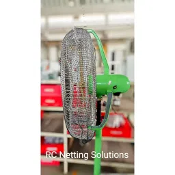 RC NETTING SOLUTIONS Industrial Fan Safety Net Cover for Finger Protection Black Suitable Fan Size 600 mm, RC- NET09 image 3