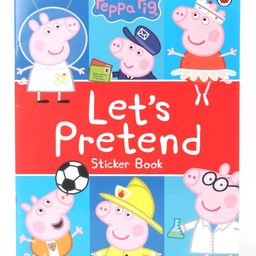 penguin random house Peppa Pig Lets Pretend Sticker Book - English-picture-46