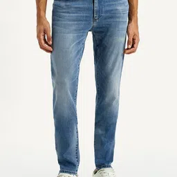 Levis Men Slim Fit Mid-Rise Light Fade Jeans-image-55