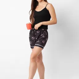 FashionRack Women Pack Of 2 Printed Lounge Shorts image 5