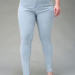 Miss Chase A+ Women Skinny Fit High-Rise Highly Distressed Heavy Fade Jeans-picture-33