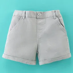 ToffyHouse 100% Cotton Woven Half Sleeves Party Shirt & Shorts Set with Attached Waistcoat & Bow - White & Red image 4