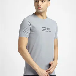 R&B Men Typography Printed Round Neck T-shirt image 2