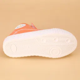 Cute Walk by Babyhug Casual Shoes with Velcro Closure - Orange image 5