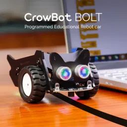 Elecrow - CrowBot BOLT - Open Source Programmable Smart Robot Car, STEAM Kit with Infrared Remote Control image 4