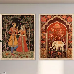 WALLLANE Brown Wood Wall Art image 5