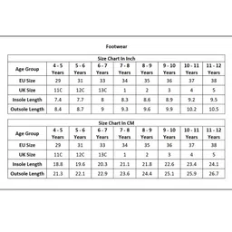 TRASE Solid Double Velcro Closure School Shoes - Black image 2